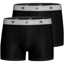 Impetus Ανδρικά Μποξεράκια Σετ 2Pack Μαύρα IM1221P11P2