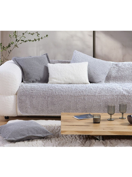 Nef-Nef Ριχτάρι Τριθέσιου Καναπέ 150x300 Vanjel Silver