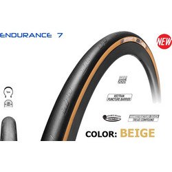 TUFO Endurance 7 28 x 28mm Tubeless Ready Black-Beige 28INCH 28mm TUFO ENDURANCE 7