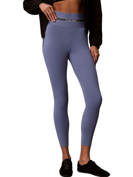 Calvin Klein ICON Γυναικείο Κολάν 7/8 Ψηλόμεσο Μπλε LVGWF6L674-C53