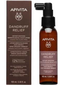 Apivita Danfruff Relief Λοσιόν Μαλλιών κατά της Πιτυρίδας 100ml