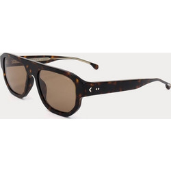 Lozza SL4340-0722 Ανδρικά Γυαλιά Ηλίου Aviator Κοκάλινα Ταρταρούγα με Καφέ Φακό