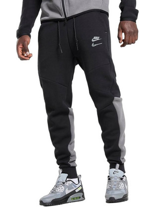 Nike Ανδρικό Παντελόνι Φόρμας Fleece με Λάστιχο Μαύρο IV4870-010