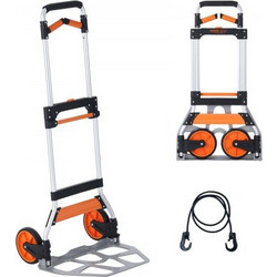 Vevor KZDSTHC500B01UEHNV0 Καρότσι Μεταφοράς Πτυσσόμενο έως 140kg Αλουμινίου