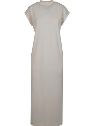 Urban Classics Midi Καλοκαιρινό Καθημερινό Φόρεμα Μπεζ TB6027-01325