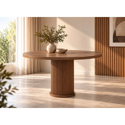 All4Home Τραπέζι Κουζίνας Oslo Στρογγυλό 2770000785
