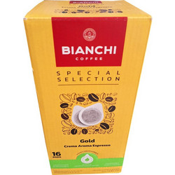 Bianchi Κάψουλες Espresso Gold Crema Aroma Συμβατές με Μηχανή Nespresso 16τμχ