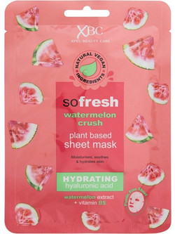 Xpel So Fresh Sheet Μάσκα Προσώπου για Ενυδάτωση 1τμχ
