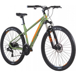 Carrera Adventure Mountain Bike 29" Αλουμινίου με 21 Ταχύτητες και Δισκόφρενα Χακί Πορτοκαλί