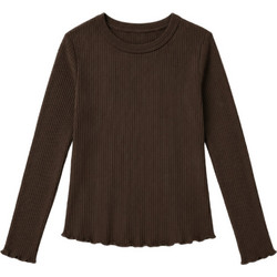 Losan Παιδικό T-Shirt Μακρυμάνικο Καφέ L26WG0101-1