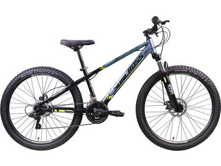 Suncross Hurricane Mountain Bike 27.5" με 21 Ταχύτητες και Δισκόφρενα Μαύρο Ανθρακί