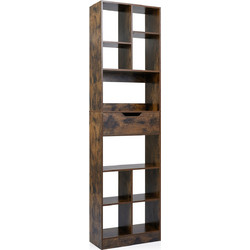 Costway Βιβλιοθήκη 50x24x180cm CB11037CF