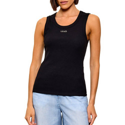 Liu Jo Γυναικείο Καλοκαιρινό Top Ριπ Μαύρο TA6097J4822-22222