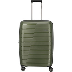 Travelite Air Base 075348-86 Βαλίτσα Μεσαία 67x45x27cm με 4 Ρόδες Χακί