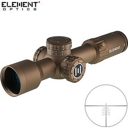Element Optics Theos FFP MPR-1D MRAD FDE Διόπτρα Τυφεκίου 2-10x42mm