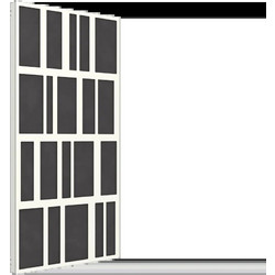 Vicoustic VicPattern Ultra Beat XL Ηχοαπορροφητικά Πάνελ 119x59.5x5cm 2τμχ White Matt