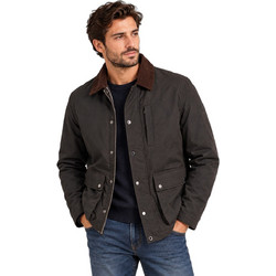 Fynch Hatton Ανδρικό Μπουφάν Χειμωνιάτικο Puffer Καφέ 16092604-901