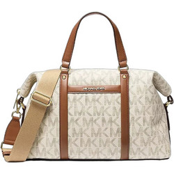 Michael Kors Γυναικεία Τσάντα Χειρός από Δερματίνη Εκρού 38H3GKNS2B-VAN