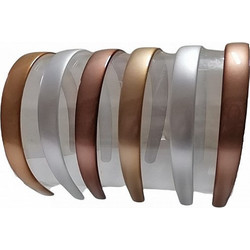 RO Accessories Στέκα Μαλλιών Ασημί C85310-A