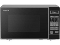Sharp RDG202TS Φούρνος Μικροκυμάτων με Grill 20lt Μαύρος