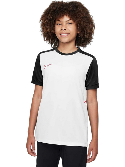 Nike Academy Dri-Fit Παιδικό T-Shirt Κοντομάνικο Λευκό Μαύρο HJ3716-105