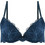 Emporio Armani Σουτιέν για Βαθύ Ντεκολτέ Push Up με Μπανέλα Μπλε EW000446AF25576-UB039
