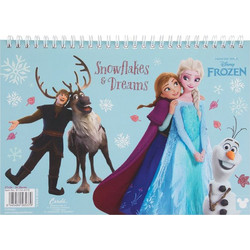 Frozen Elsa & Anna Snowflakes Μπλοκ Ζωγραφικής B5 26 Φύλλων 1252304