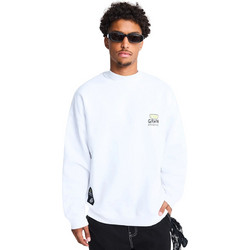 Funky Buddha Ανδρικό Φούτερ Λευκό GRW014-906-06
