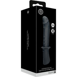 Ouch! Hand Held Ρεαλιστικός Δονητής 28cm Μαύρος