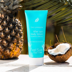 Feel Free Feel Sun Coco Pineapple After Sun Γαλάκτωμα Σώματος 200ml