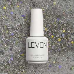Leven G025 Noel Glitter Ημιμόνιμο Βερνίκι Νυχιών 15ml