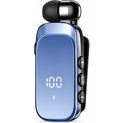 K20 Ακουστικό Bluetooth In Ear Πέτου Blue