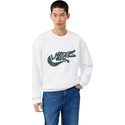 Lacoste Ανδρικό Φούτερ Λευκό SH9989