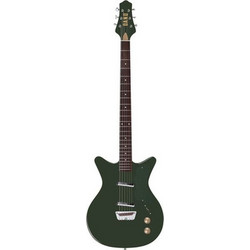 Danelectro Dan O. Ηλεκτρική Κιθάρα Semi-Hollow με Μαγνήτες SS & Ταστιέρα Rosewood Cool Baritone Green
