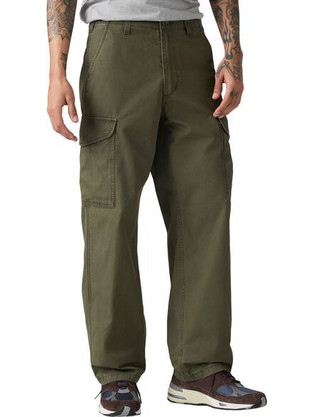 Levi's Ανδρικό Τζιν Παντελόνι Cargo Εφαρμογή Χακί 003KQ-0003