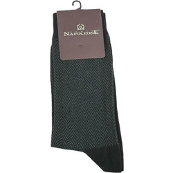 Monte Napoleone Ανδρικές Κάλτσες Ψηλές Ανθρακί 97-0365-9768-6