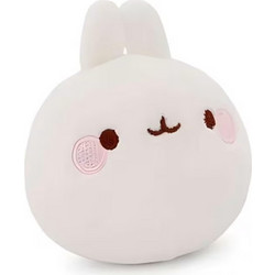 NICI Molang Bunny Plush Μπαλάκι Αντιστρές Λευκό