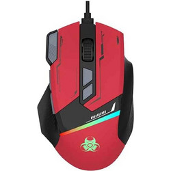 Tracer GameZone Spectra Ενσύρματο Gaming Ποντίκι RGB 7200 DPI Red