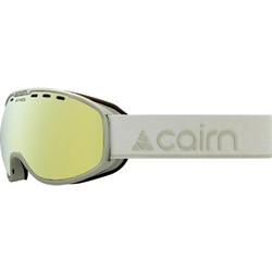 Cairn Blaze-Athos L Pure SPX3 0581641-883 Μάσκα Σκι & Snowboard Ενηλίκων Μπεζ με Φακό Καθρέπτη Κίτρινο