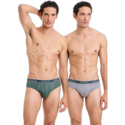 Walk Ανδρικά Σλιπ Βαμβακερά 2Pack W1757-1224