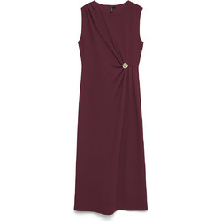 Vero Moda Midi Φόρεμα για Γάμο / Βάπτιση Μπορντό 10353002