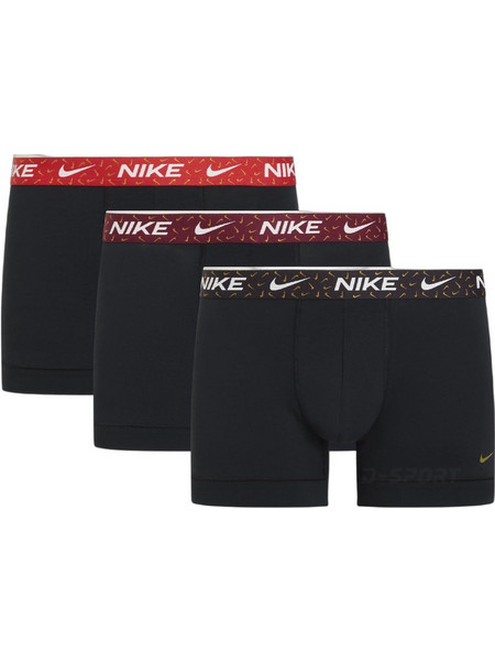 Nike Ανδρικά Μποξεράκια Σετ 3Pack Μαύρα KE1284-QUZ