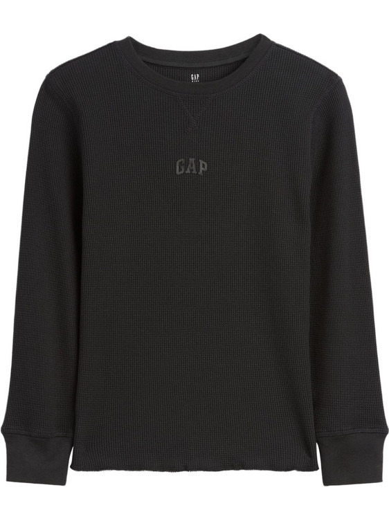 Gap Παιδικό T-Shirt Μακρυμάνικο Μαύρο 915861001
