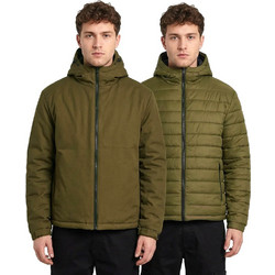 Paco & Co Ανδρικό Μπουφάν Χειμωνιάτικο Puffer Χακί 2683233