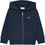 Lacoste Παιδική Ζακέτα Fleece με Κουκούλα και Φερμουάρ Navy Μπλε SJ2704-166