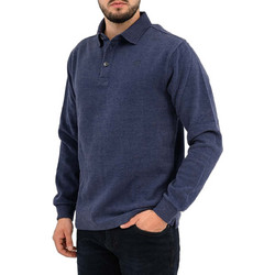 Lexton Tommy Ανδρική Μπλούζα Polo Μακρυμάνικη Μπλε 13.38