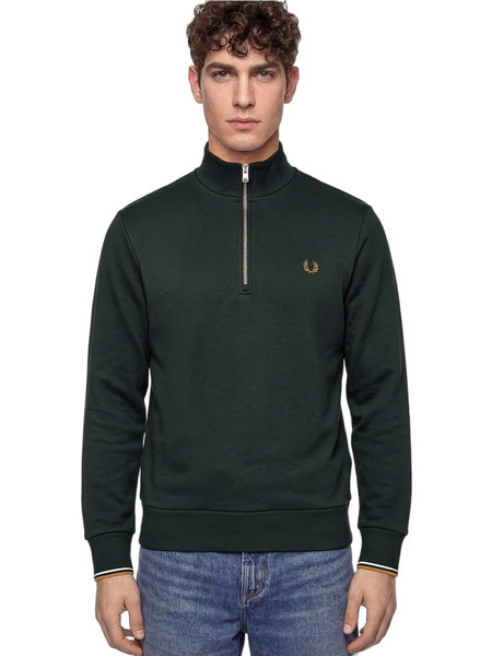 Fred Perry Ανδρικό Φούτερ Χακί M3574-78C