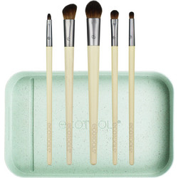 EcoTools Daily Defined Eye Σετ Πινέλα Μακιγιάζ με Θήκη 5τμχ