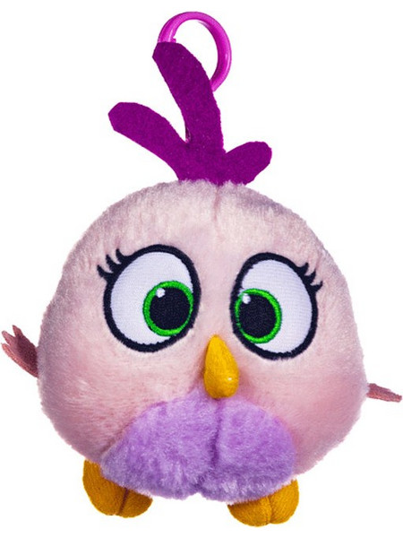 Rovio Angry Birds Μωρό Ροζ με Κλιπ 10cm 9459