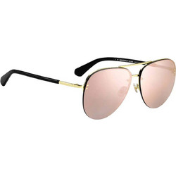 Kate Spade JAKAYLA 807/OJ Γυναικεία Γυαλιά Ηλίου Aviator Μεταλλικά Χρυσά με Καφέ Polarized Φακό